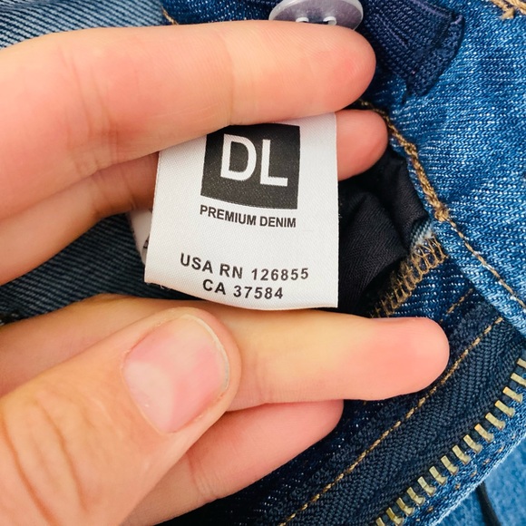 NWT DL 1961 kids stretch denim jeans, Premium Denim, size 4 - Picture 8 of 12